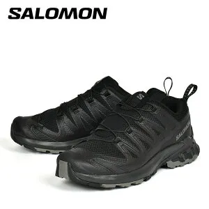 サロモン XA PRO 3D V9 WIDE SALOMON Black/Phantom/Pewter エックスエープロ ワイド 幅広モデル トレイルランニング L47273100