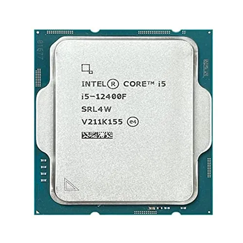 Merek Baru I c I5-12400F 2.5 GHz 6 コア 12 スレッド CPU 10NM L3 = 18M 65W LGA 1700