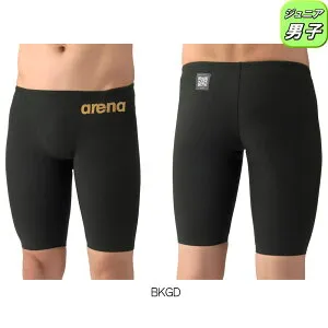 アリーナ ARENA 競泳水着 ジュニア男子 WA承認モデル AQUAFORCE FUSION-ONE レーシングスパッツ ハーフレッグ 2026年春夏モデル AS6SRC12B fina マーク あり
