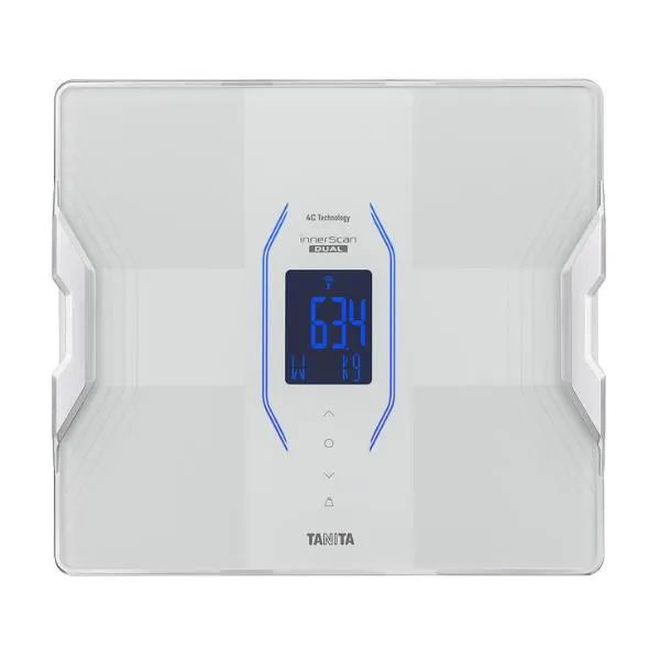 TANITA タニタ RD-915L WH(パールホワイト) 体組成計 インナースキャンデュアル 乾電池式