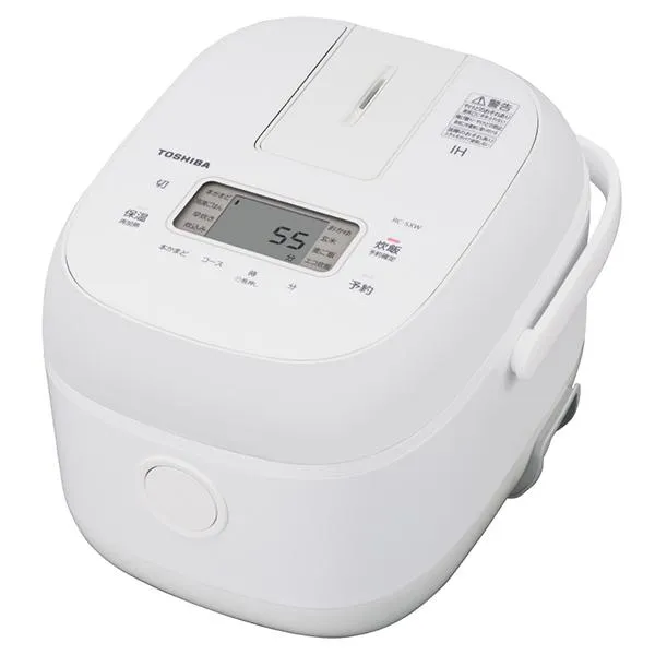 東芝 TOSHIBA 炊飯ジャー 3合 RC-5XW-W ホワイト IH炊飯器