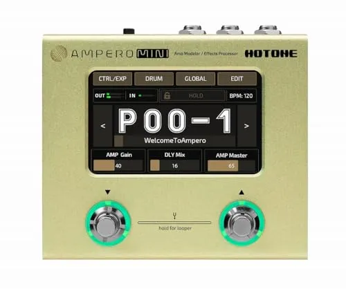 HOTONE/AMPERO Mini Mustard アンプモデラー マルチエフェクター