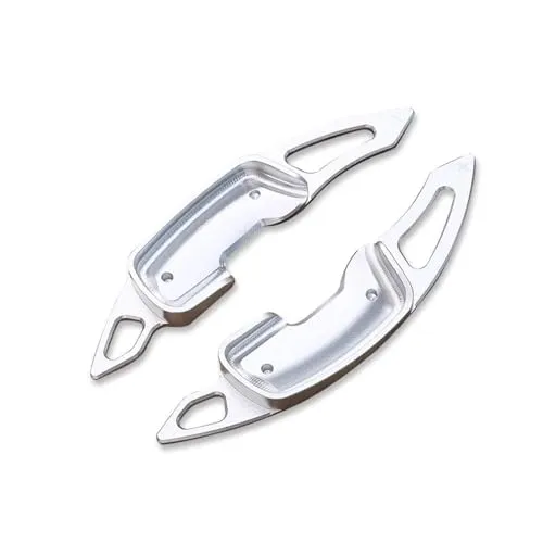 HIAIOYLKIN パドルシフトカバー 用 GS 250 GS350 2011-2020 LM 300 LM500 RX 350 2015-2021 合金シフターパドル車のステアリングホイールシフトパドル(R)