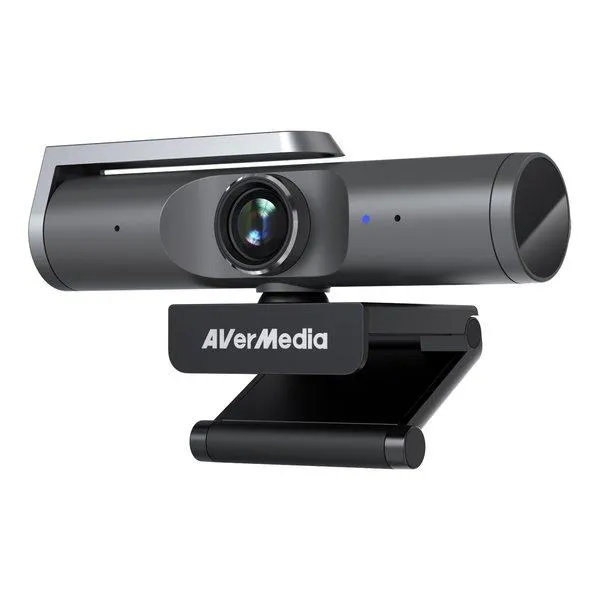 AVerMedia アバーメディア WebCam 4K30fps対応 ソニー製CMOSセンサー搭載 100度広視野角 Webカメラ PW515(2588569)
