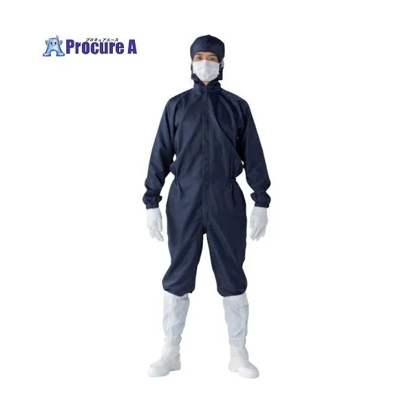 TriApex フード一体クリーンスーツ FH197C ホワイト 5L ▼208-5690 FH197C-01-5L 1着