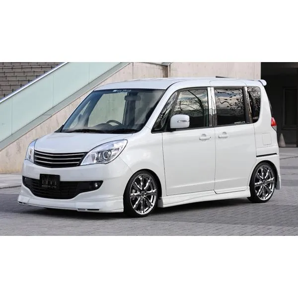 M'z SPEED 3点キット パールホワイト (WF) FRP デリカD:2 MB15S H23.3～H25.11 MC前 グレースライン 3161