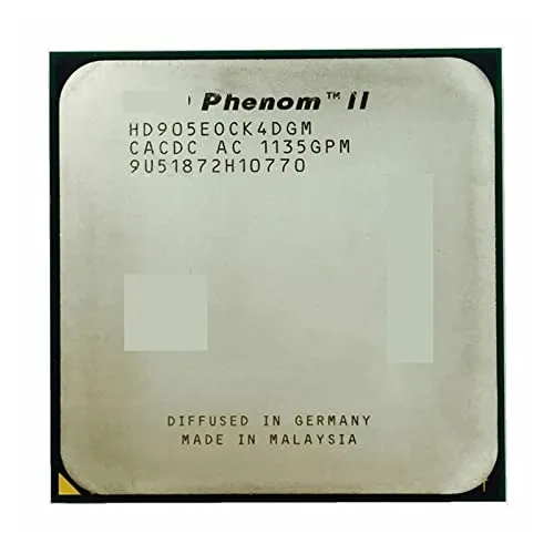 天才 II X4 905E CPU 2.5GHz 65W ソケット AM3 デスクトップ クアッドコア CPU プロセッサ HD905EOCK4DGM