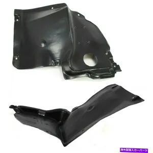 Fender Liner 2フロントLHとRHサイドフェンダーライナーの新しいセットメルセデスベンツC230 C280 C350 New Set of 2 Front LH and RH Side Fender Liner Fits Mercedes-Benz C230 C280 C350【並行輸入品】