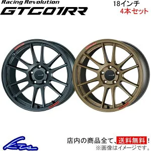 レヴォーグ VMG アルミホイール エンケイ レーシングレボリューション GTC01RR【18×8.5J 5-114 INSET42】ENKEI Racing Revolution 18インチ 5穴 114.3 +42 インセット42 LEVORG レボーグ 車用ホイール 1本 4本セット