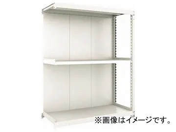 トラスコ中山 M3型棚 背板付 W1800×D471 3段 連結 M3-6653-S-B(7727143)