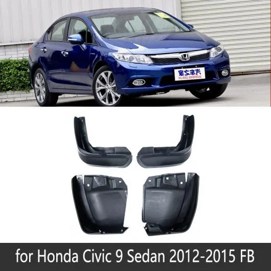 マッド ガード フラップ 泥よけ 適用: ホンダ シビック 2006～2019 FA FB FC 2007 2008 2009 2010 2015 2018 2012-2015 FB AL-NN-2299 AL
