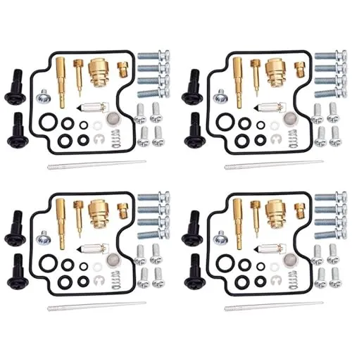 オートバイキャブレターリビルドノズル修理キットに適合するヤマハ XVS1100 XVS11 XVS11A XVS1100A XVS1100AT に適合するVスター用(4 sets)