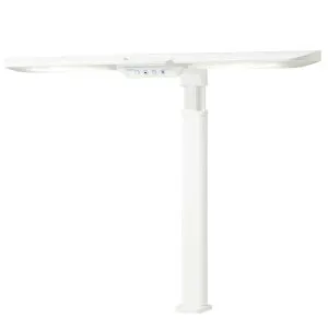 コイズミ ECL-653 WH色 ECOLEDY LEDモードコントロールストレートライト クランプ式 デスクライト コイズミファニテック KOIZUMI エコレディ