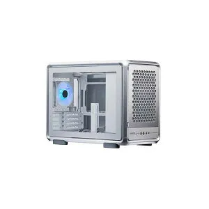 Cooler Master MasterFrame 400 Mesh Silver オープンフレームPCケース シルバー｜MF400M-SHNN-S00