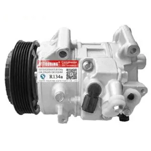 適用: トヨタ カムリ V50 2.5 ASV50 RAV4 2AR デンソー TSE17C AC A/C エア コンプレッサー 8831042333 883100R011 883100R013 88310-06441 6PK AL-II-9281 AL Air conditioner compressor