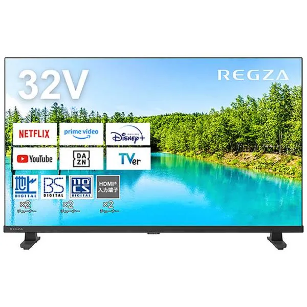 TVS REGZA 液晶テレビ REGZA レグザ V35Nシリーズ [ 32V型 / ハイビジョン / YouTube 対応 ] 32V35N