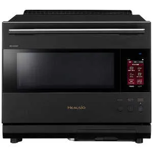 シャープ SHARP ウォーターオーブンレンジ 30L フラット HEALSIO ヘルシオ「クックトーク」 プレミアムブラック AX-LSX3C-B