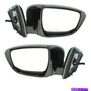 USミラー 2つの新しいセットフィット日産ムラーノ15-16 LH＆RHサイドPWRミラーマンFLDG NON-HTD New Set Of 2 Fits NISSAN MURANO 15-16 LH & RH Side Pwr Mirror Man Fldg Non-Htd【並行輸入品】
