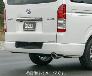 【個人宅発送可能】 HKS LEGAMAX Premium リーガマックスプレミアム マフラー TOYOTA トヨタ レジアスエース LDF-KDH201V 1KD-FTV 10/07-17/11 (31021-AT002)