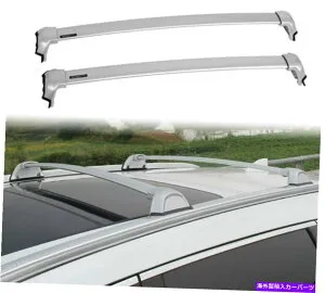 クロスバー 2PCSアルミニウムルーフレールラッククロスバークロスバーフィットホンダCRV CR-V 2017-2020 2Pcs Aluminum Roof Rail Rack Cross Bar Crossbar Fit for Honda CRV CR-V 2017-2020【並行輸入品】