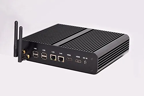 New Broadwell i7 5500U with 8G DDR3 120G SSD Mini Box PC, HTPC, Fanless PC, Desktop PC With Rich IO: Dual HDMI Dual Lan SPDIF OU