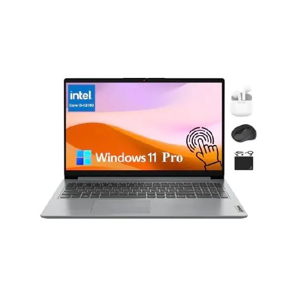 Lenovo IdeaPad Laptop 2024 Flagship, 15.6" FHD IPS Touchscreen, Hexa-Core Intel i3-1215U (Beats i5-1135G7), 16GB RAM, 512GB SSD, UHD Graphics_並行輸入