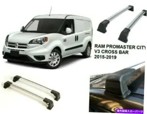 ルーフキャリア ラムプロマスターシティフィックスポイントルーフラッククロスバー/レール2015-2019 RAM PROMASTER CITY FIX POINT ROOF RACK CROSS BAR/RAIL 2015-2019【並行輸入品】