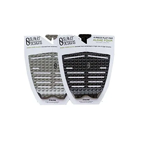 スレーター デザイン SLATER DESIGNS サーフィン デッキパッド 4ピース FLAT PAD FireWire (FLAT_GREY, ４PIECE)