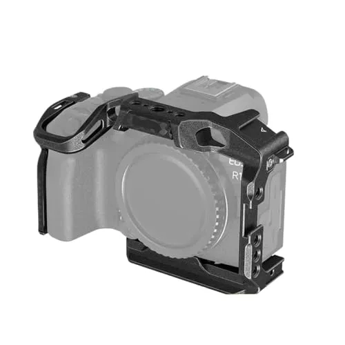 互換性があるCanon EOS R7 R10 ブラックマンバカメラケージリグ 4003 4004 ビデオ撮影用フルケージに対応(Cage for R10)