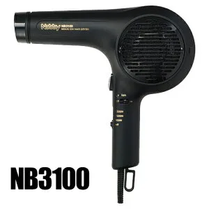Nobby ノビー マイナスイオン ヘアードライヤー NB3100 ホワイト/ブラック｜1500W ヘアードライヤー
