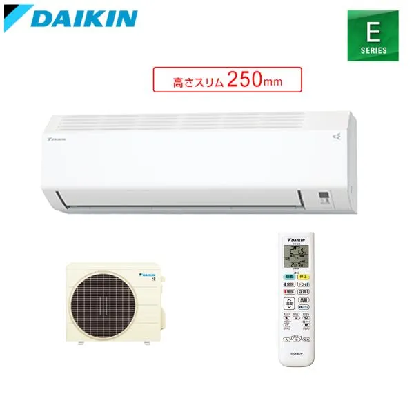 法人配送限定品 S226ATES-W ルームエアコン ダイキン 6畳 単相100V 室内電源