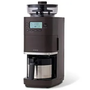 SIROCA コーン式全自動コーヒーメーカー カフェばこ PRO ダークブラウン SC-C281TD ［全自動 /ミル付き］ SCC281
