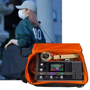 HEADRUSH(ヘッドラッシュ) / Flex Prime対応 エフェクター ショルダーケース 撥水生地・防水ファスナー仕様・米軍スペック生地 / Euro Style ESPC01新生活応援