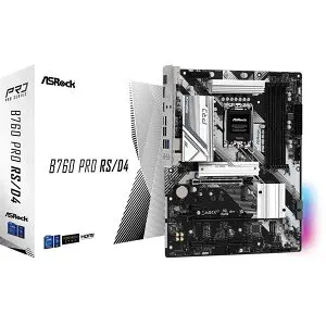 ASRock B760 Pro RS/D4 第13世代および第12世代 Intel Core プロセッサー対応 ATX マザーボード