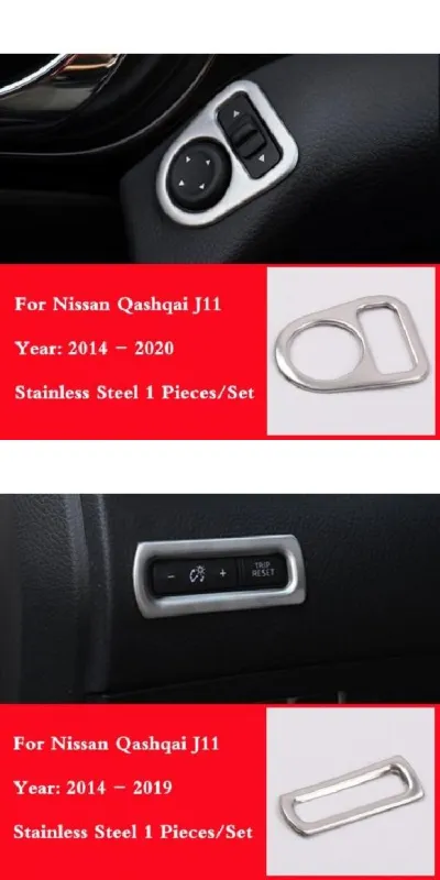 2015 2016 2017 2018-2020 インナー ドア ハンドル ボウル カバー トリム ステンレス スチール 適用: 日産 H・J AL-OO-7389 AL