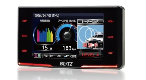 BLITZ(ブリッツ) Touch-LASER TL316RW 無線LAN機能搭載！JMA-600 JMA-520 JMA-401取締機対応！MSSSスキャン機能搭載で誤警報87％低減! 新周波数使用移動オービスMSSS対応！ フルオート機能搭載！ 新型レ