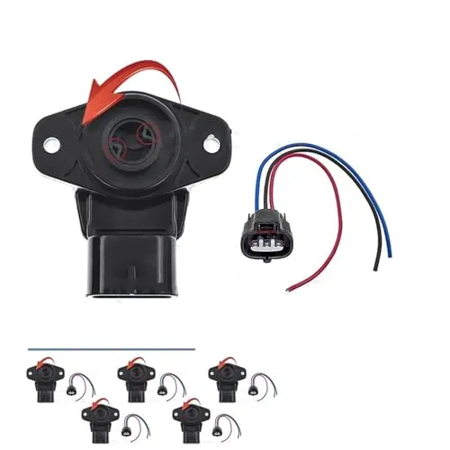 TPSポジションセンサー Compatible With Suzuki For Aerio GLS Sedan 4-Door 2006 2007 車用スロットルポジションセンサー OEM:13420-54G00 13420 54G01