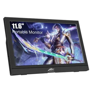 モバイルモニター11.6インチKenowaHD1366*768小型モバイルディスプレイポータブルモニター薄型軽量VESA対応USBType-CHDMIポートPC/Computer/Laptop/Raspberry