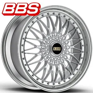 BBS SUPER-RS 19インチ 10.0J PCD:112 穴数:5 inset:40 ＜ディスク＞シルバー×＜リム＞シルバーダイヤカット (SL-SLD) [ホイール4本セット]