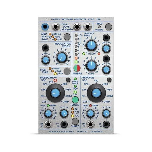 Softube Buchla 259e Twisted Waveform Generator(ソフチューブ)(プラグインソフト)(オンライン納品)