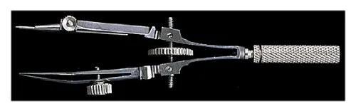 ドラパス 英式製図器 超硬烏口 コバルト鋼 超硬スプリングコンパス烏口 07352