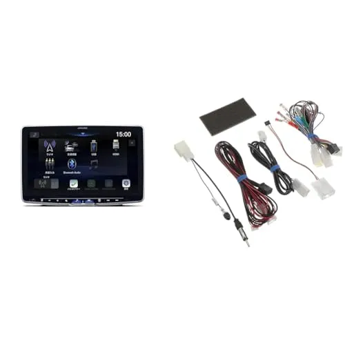 【セット買い】アルパイン(ALPINE) 11インチディスプレイオーディオ フローティング ビッグDA DAF11Z ワイヤレスAppleCarPlay/AndroidAuto/Bluetooth + カーナビ取付キット 7Wシリーズ向け ハイエース/レジ