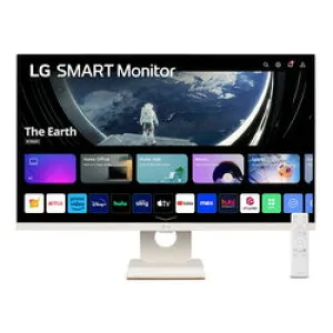LG Electronics Japan 27型 フルHD(1920x1080) IPS チューナーレステレビ ホワイト(27SR50F-W) 取り寄せ商品