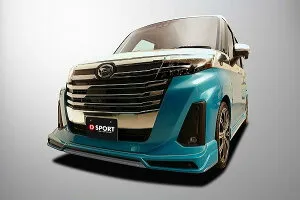 D-SPORT/Dスポーツ フロントロアスカート 3色塗分け トヨタ ダイハツ ルーミー トールカスタム M900S/M910S カスタム 2020年09月～ 選べる12塗装色 Frontroat skirt