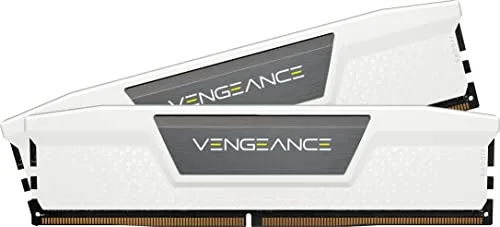 CORSAIR DDR5-6000MHz デスクトップPC用メモリ VENGEANCE DDR5シリーズ AMD EXPO & Intel XMPメモリキット 32GB ホワイト [16GB×2枚] CMK32GX5M2E6000Z36W