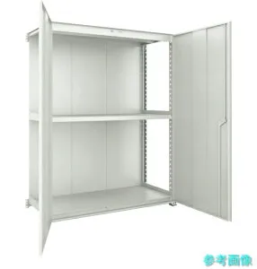 メーカー直送(北海道・沖縄・離島は除く) (TRUSCO) M3-6363-SD-B M3型棚 背板・扉付 W900XD571 3段 連結