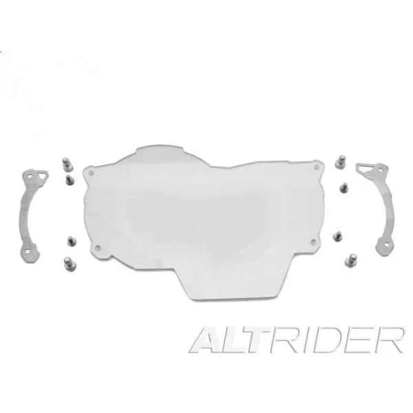 AltRider アルトライダー Clear Headlight Guard Extended Lens カラー：Silver R1200 GS Exclusive Water Cooled Rallye BMW ヘッドライトガード 外装