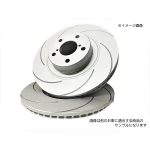 フロント 6本カーブスリット加工 ブレーキローター メルセデスベンツ R129 (正規輸入車） SL500 129067 フロント左右セット 品番 PD1112675カーブSL6