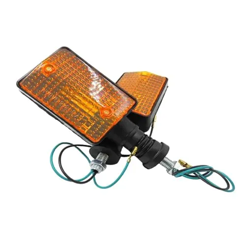 オートバイ用シグナルランプ For Exciter 185 SR185 For Exciter 250 SR250 1981 1982 For DT80 1981-1983 リアブレーキ左右ターンシグナルライトインジケーターアンバー