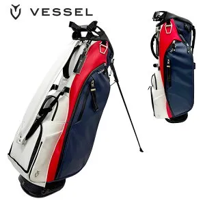 【全品ポイント5倍！4/24 20:00 - 4/27 9:59まで】ベゼル スタンド キャディバッグPLAYER 5.0 Stand シングルストラップUSA 8.5型 47インチ対応VESSEL スタンドバッグ ゴルフ